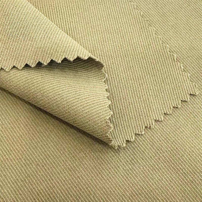 Best-selling titanium gold cotton fabric, anti-wrinkle, good drape, wide-leg pants, casual pants, outerwear fabric manufacturer details Picture