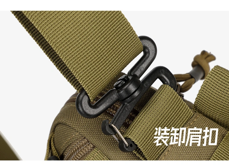 Lure bag: Multi-functional lure fishing bag, outdoor sports shoulder bag, large-capacity waterproof nylon bag, men's crossbody bag, lightweight and durable detail image 17
