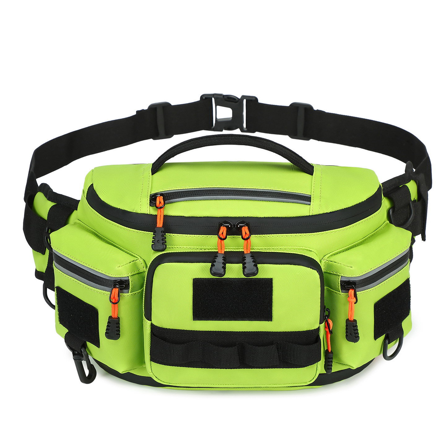 Lure bag: Sports waist bag, multi-functional cycling, motorcycle, running chest bag, waterproof crossbody bag, mountaineering, large-capacity crossbody backpack