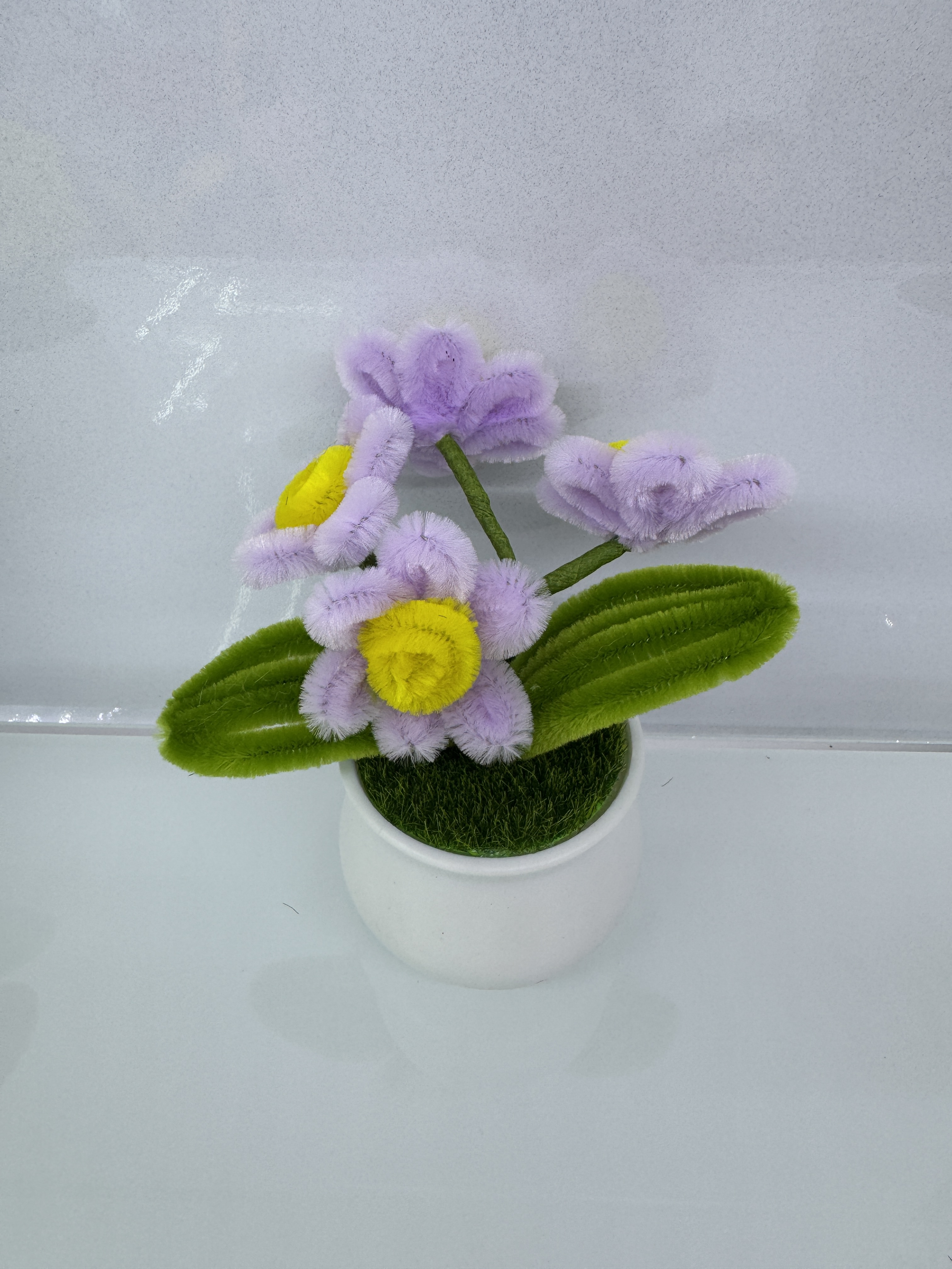 Twisting sticks, everything goes well, Yu Meiren handcrafted wheat ears, sunflowers, tulips, simulated flower books, study desk decorations, Teachers' Day decorative small potted plants Specification image