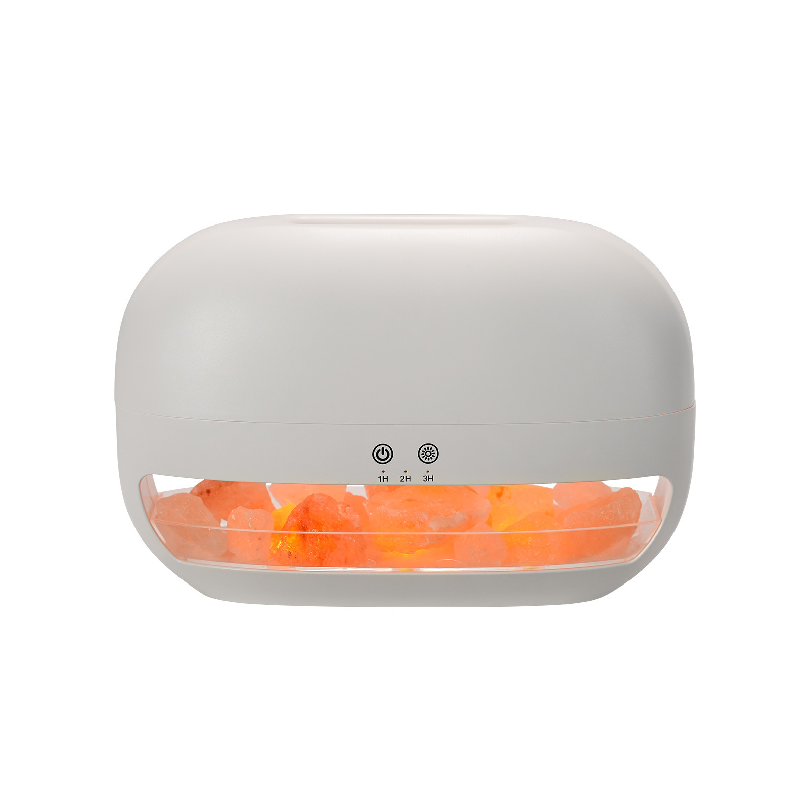 New hot weather rock aroma diffuser, fog salt measuring lamp, humidifier, bedroom desktop atmosphere diffuser, essential oil spray humidifier details Picture