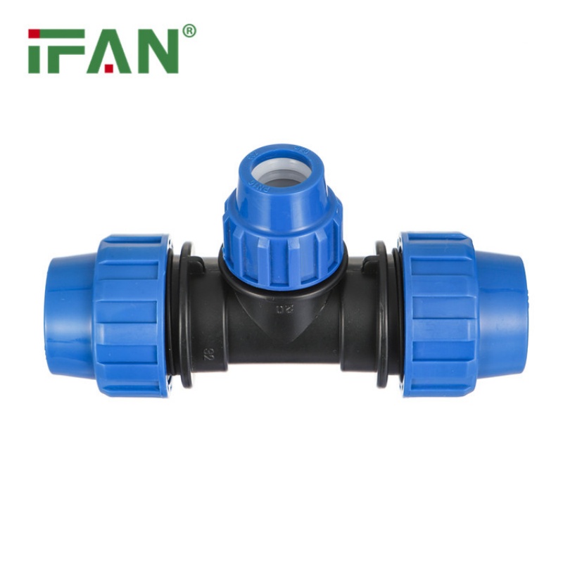 IFAN High Temperature Resistant PP Quick-Connect Reduce Tee