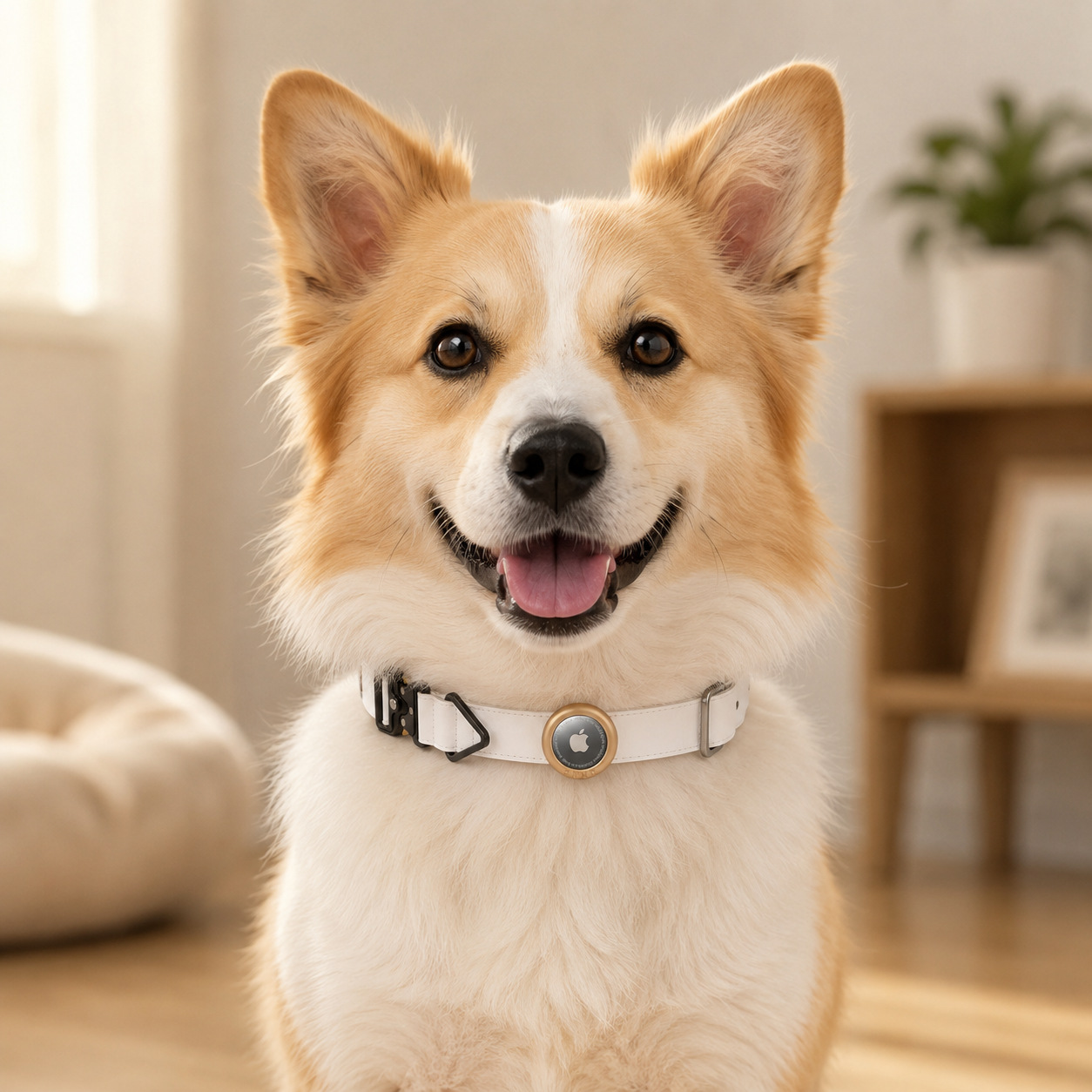 Localizador de perros collar rastreador protector pequeño medio grande cuello perro pet tracking anti-lost AIRTAG collar Specification image