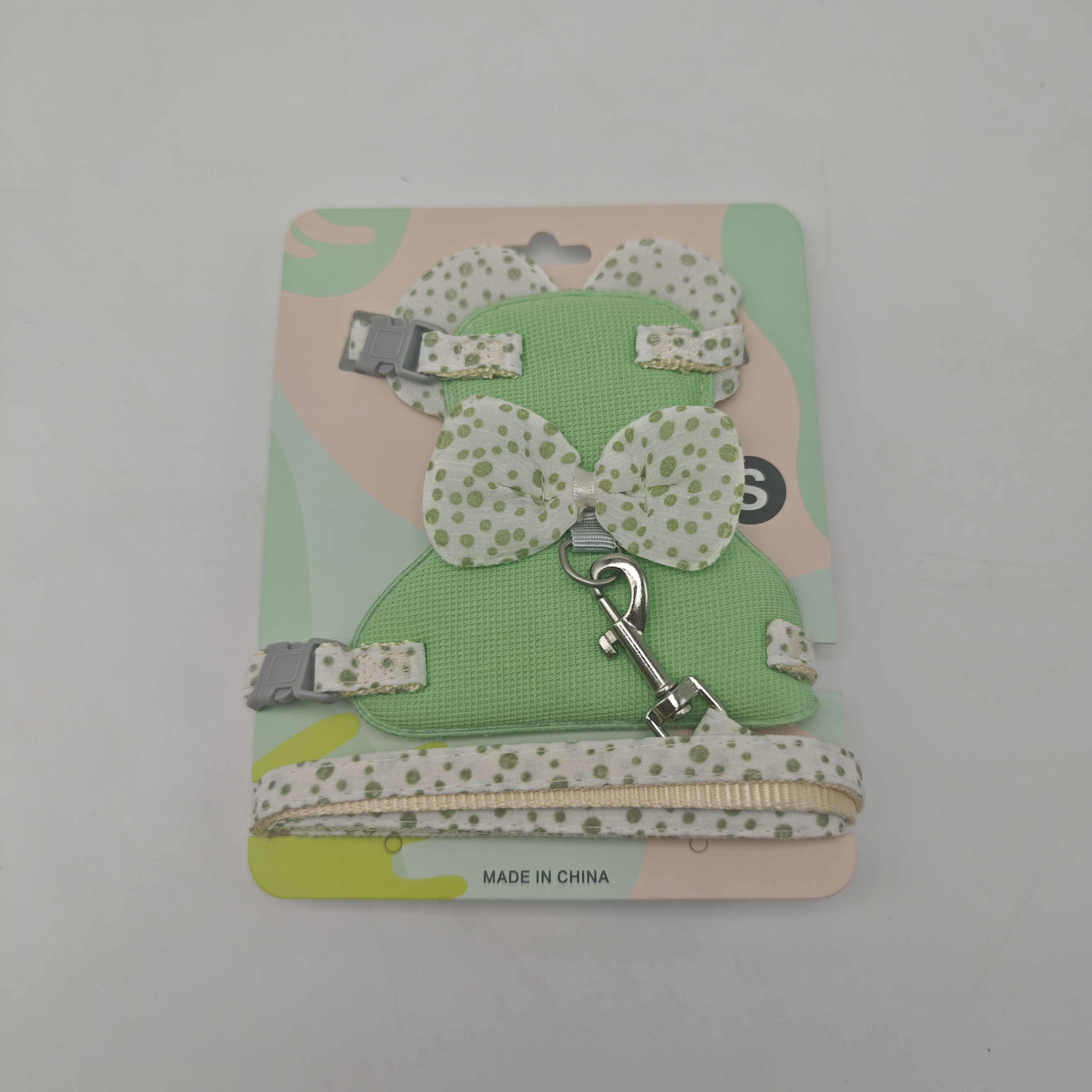 爪镶空拖鸭夹/宠物用品/宠物/猫咪用品/猫胸背细节图
