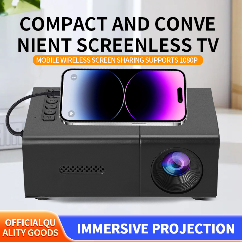 JAVAID CP802 New smart Home projector 4K HD 1080p Daytime Direct Projection Office LED Projector 151244768967