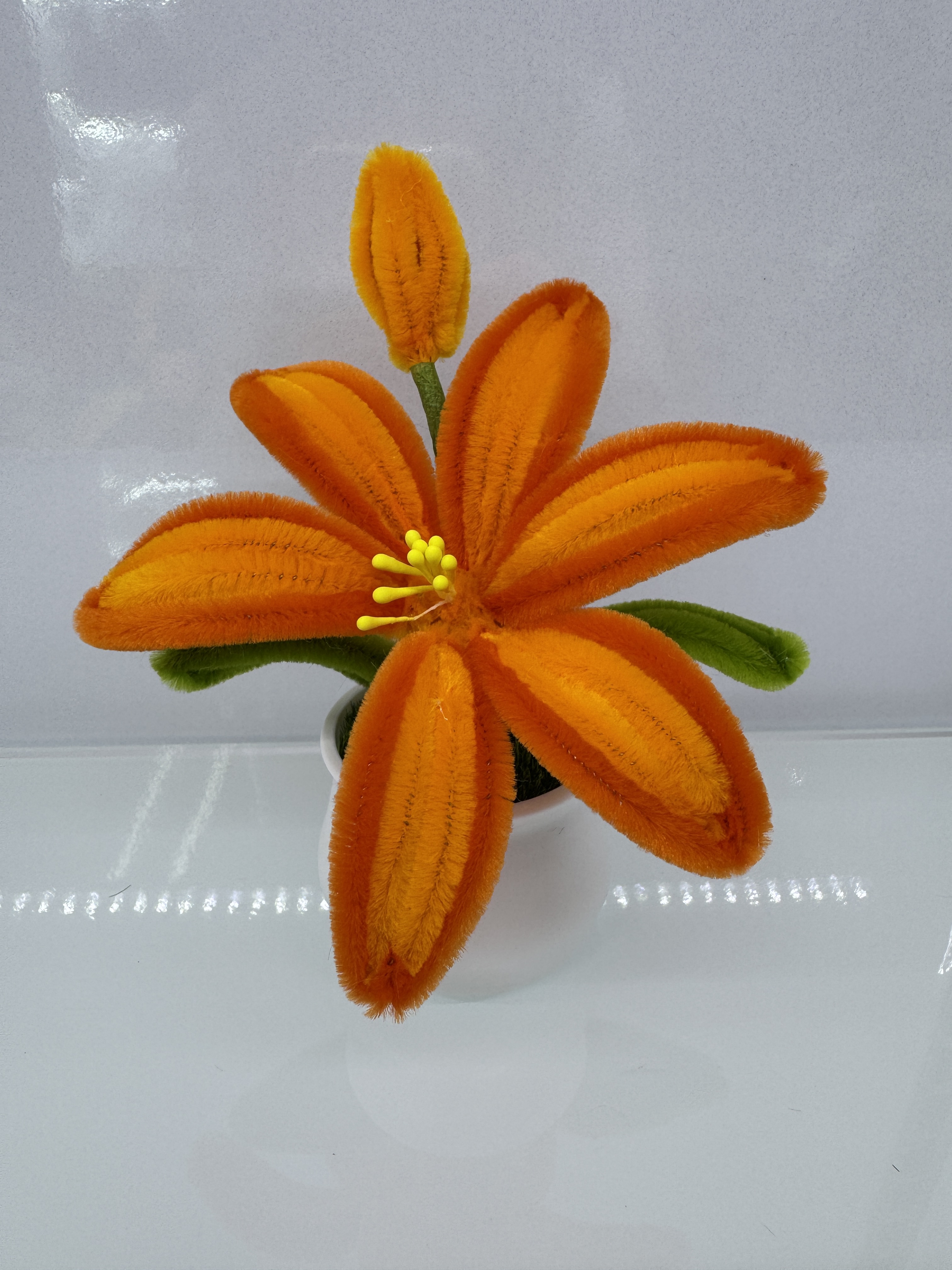 Twisting sticks, everything goes well, Yu Meiren handcrafted wheat ears, sunflowers, tulips, simulated flower books, study desk decorations, Teachers' Day decorative small potted plants Item Picture