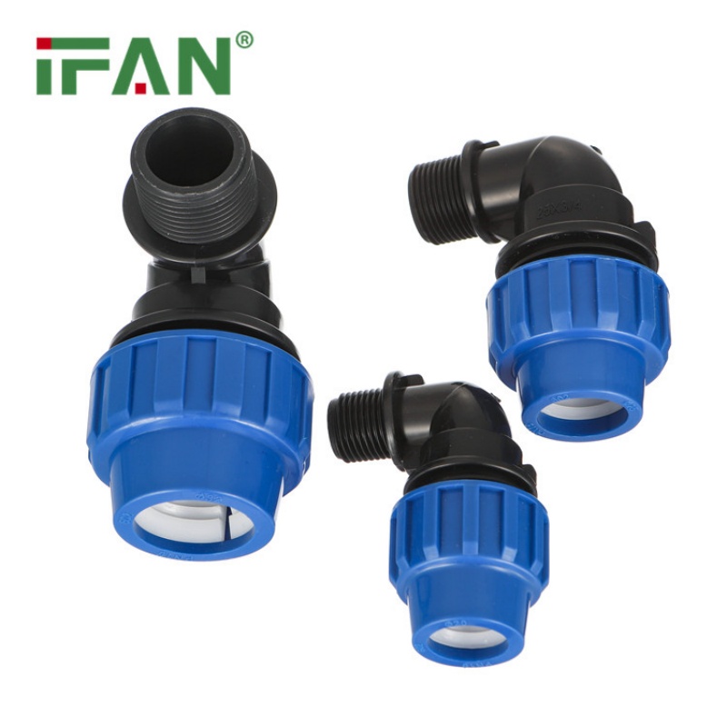 Flexible IFAN PP Quick-Connect Male Threaded Elbow Application Scenario