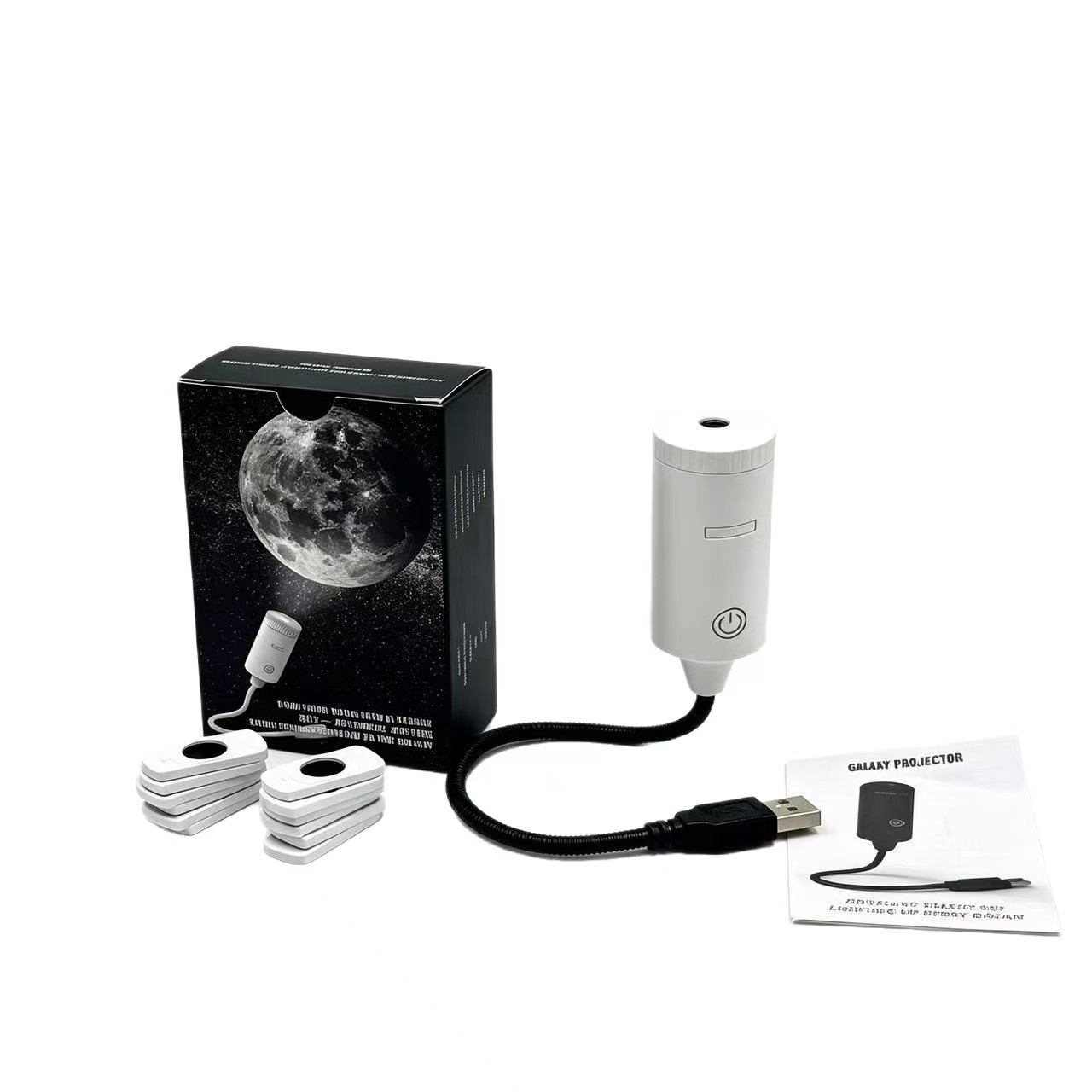 New car "Full Sky Stars" usb starry sky projection light, ambient light, bedroom night light, Christmas projection light detail image 2