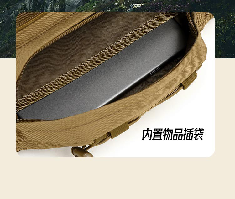 Lure bag: Waist bag, shoulder bag, sports chest bag, cycling and mountaineering, casual lure bag, crossbody bag, running waist bag, lure fishing bag detail image 5