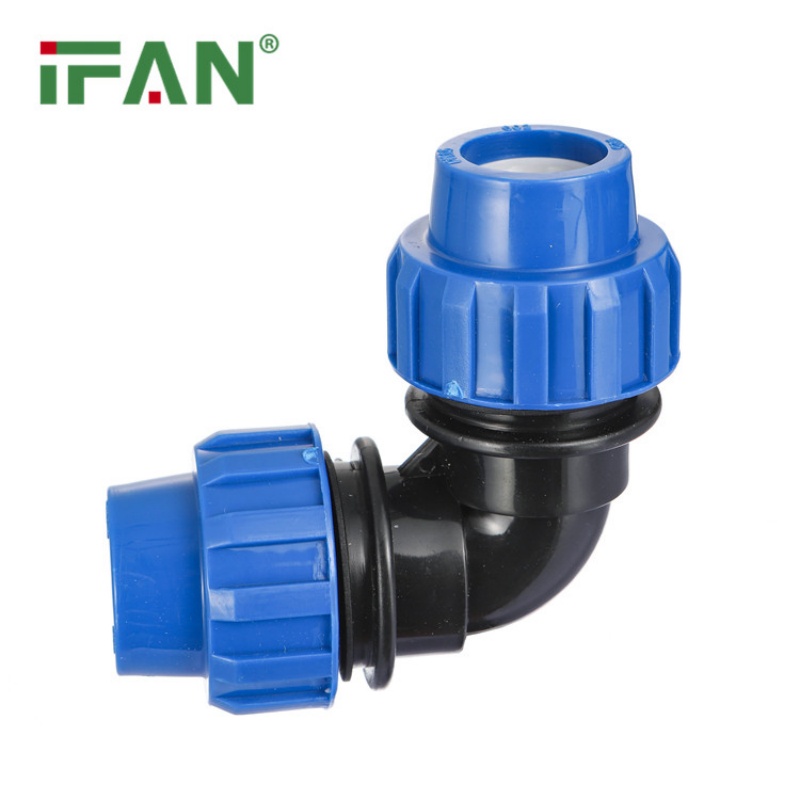Large supply of IFAN PP quick-connect elbow fittings Specification image