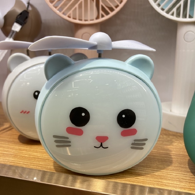 可折叠小风扇粉色4356365