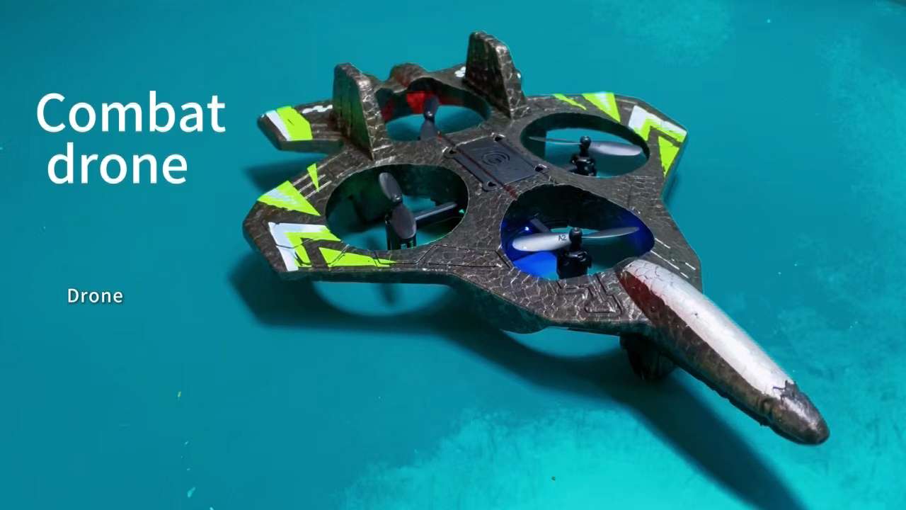Cross-border children's remote control fighter, quadcopter aerobatic drone, rechargeable and shock-resistant foam glider, hovercraft, children's remote control Specification image