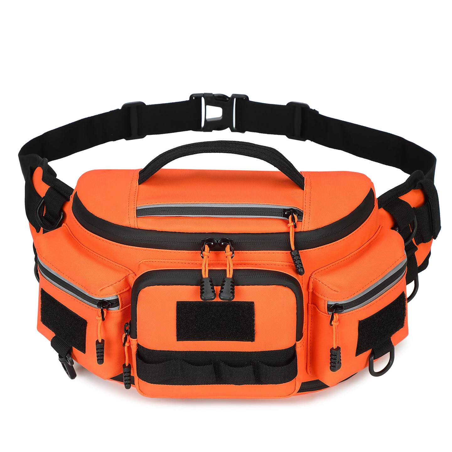 Lure bag: Sports waist bag, multi-functional cycling, motorcycle, running chest bag, waterproof crossbody bag, mountaineering, large-capacity crossbody backpack Application Scenario