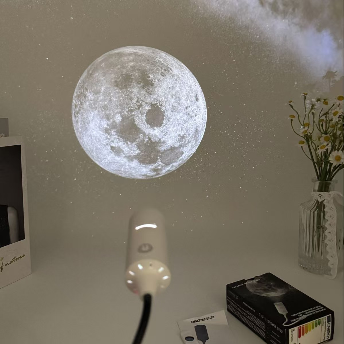 New car "Full Sky Stars" usb starry sky projection light, ambient light, bedroom night light, Christmas projection light detail image 5