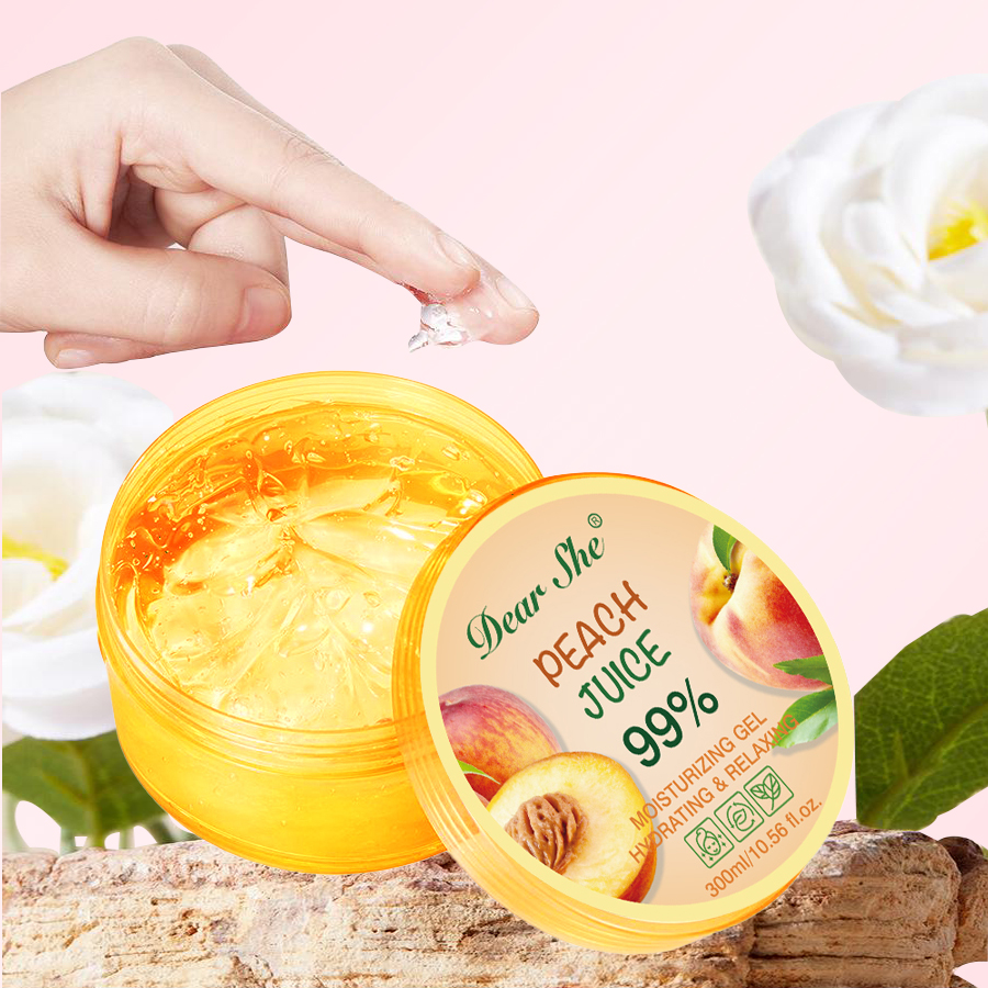 DEAR SHE Milk Peach Gel Face Cream Mask Moisturizing, Hydrating, Nourishing and rejuvenating Cross-border Wholesale details Picture