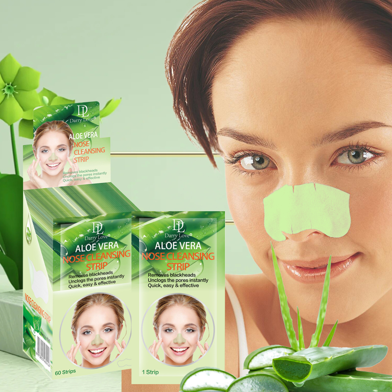 DARRY LOVE Aloe Vera Nasal Mask Deep Cleansing Blackhead Peel-off T-zone Care Nasal Patch