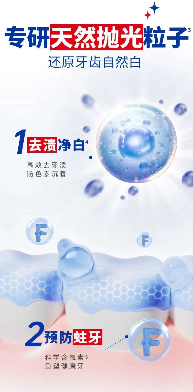 Imported Lion King white Stain-Removing and Brightening Toothpaste 150g, preventing cavities, freshening breath, removing yellow stains and tooth stains detail image 3