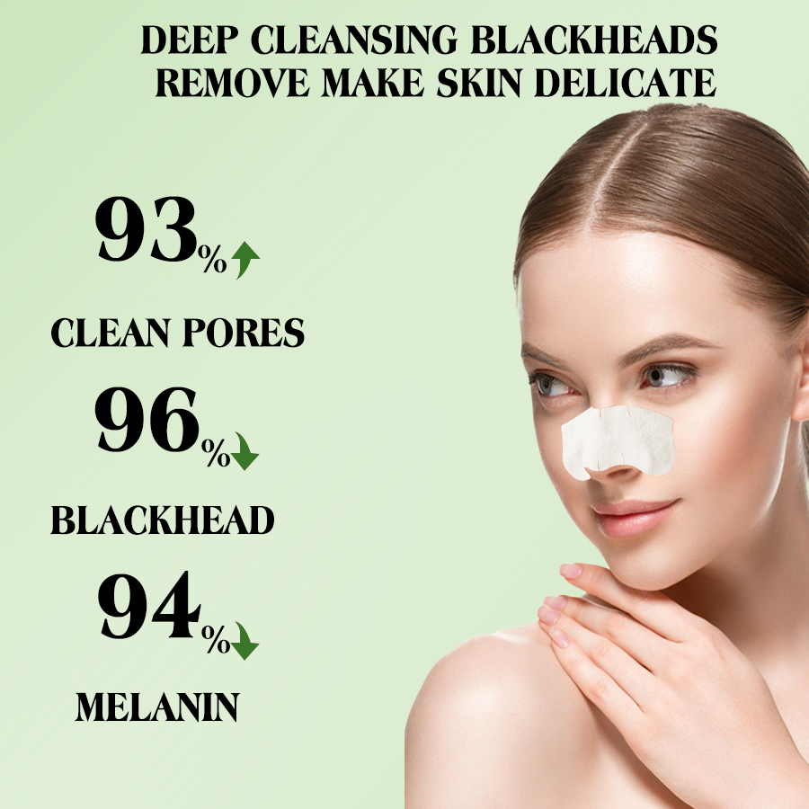 DEAR SHE Aloe Vera Nose Mask Deeply cleanses pores and removes blackheads. Peel-off T-zone care mask Application Scenario