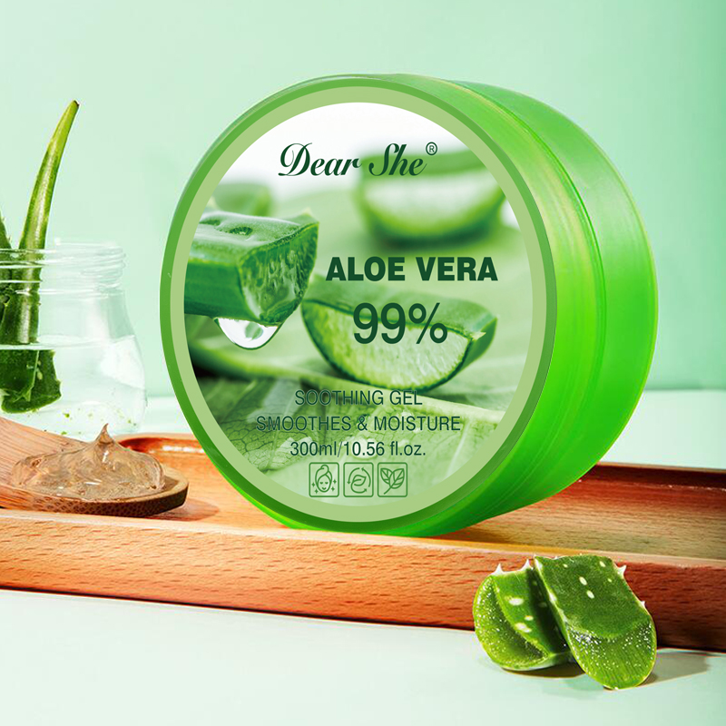 DEAR SHE Aloe vera Gel Hydrates and soothes Aloe Vera Gel Moisturizes and rejuvenates the skin details Picture