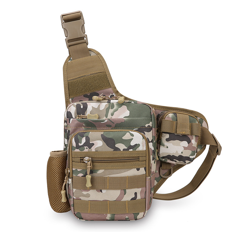 Lure bag: Multi-functional tactical sports hanging bag, large capacity, multiple pockets, durable, outdoor cycling, Lure climbing, portable hiking bag Item Picture