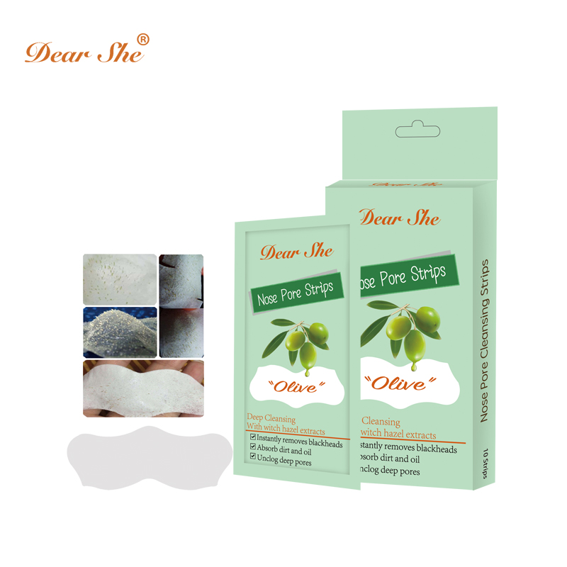 Dear she Olive Nose Patch Deep Cleansing Blackhead Removal Nose Patch Peel-off Blackhead Removal Patch Application Scenario