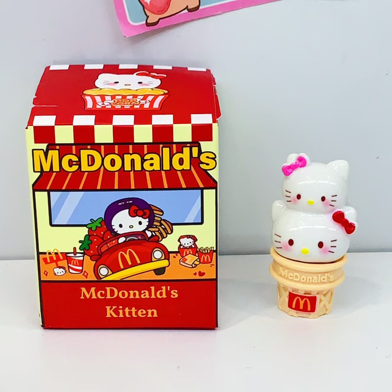 Оригинальные фигурки из серии слепых коробок от игрушек от mcdonald's kitty Application Scenario