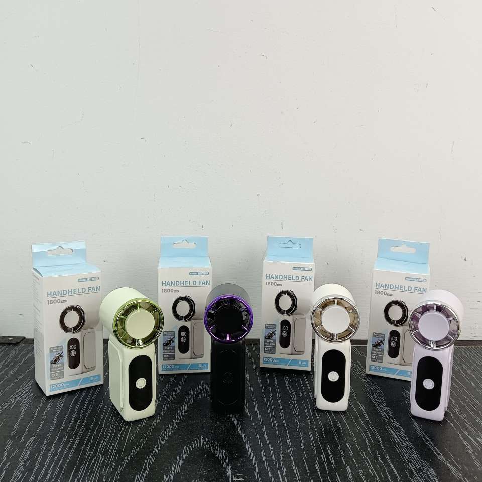 Summer's new minimalist mini handheld fan, portable USB outdoor compact, portable charging, long-lasting battery, handheld fan Specification image