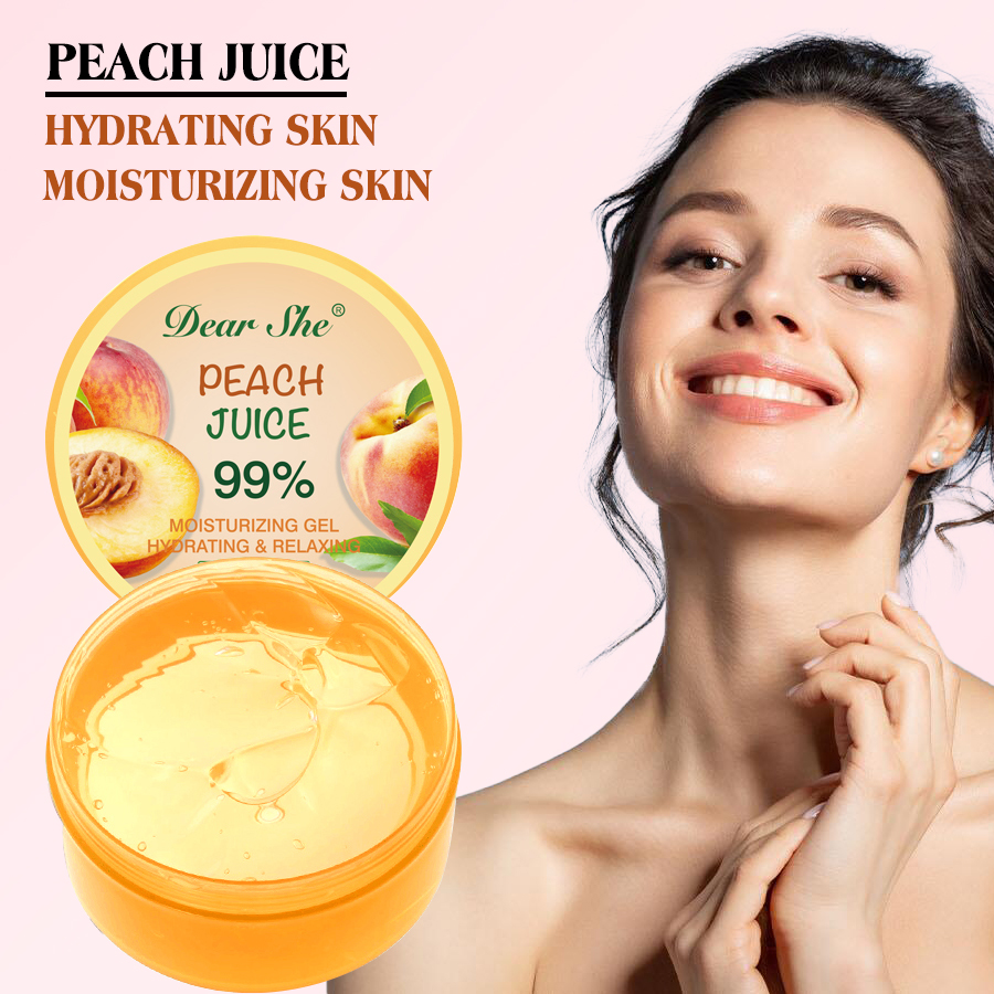 DEAR SHE Milk Peach Gel Face Cream Mask Moisturizing, Hydrating, Nourishing and rejuvenating Cross-border Wholesale