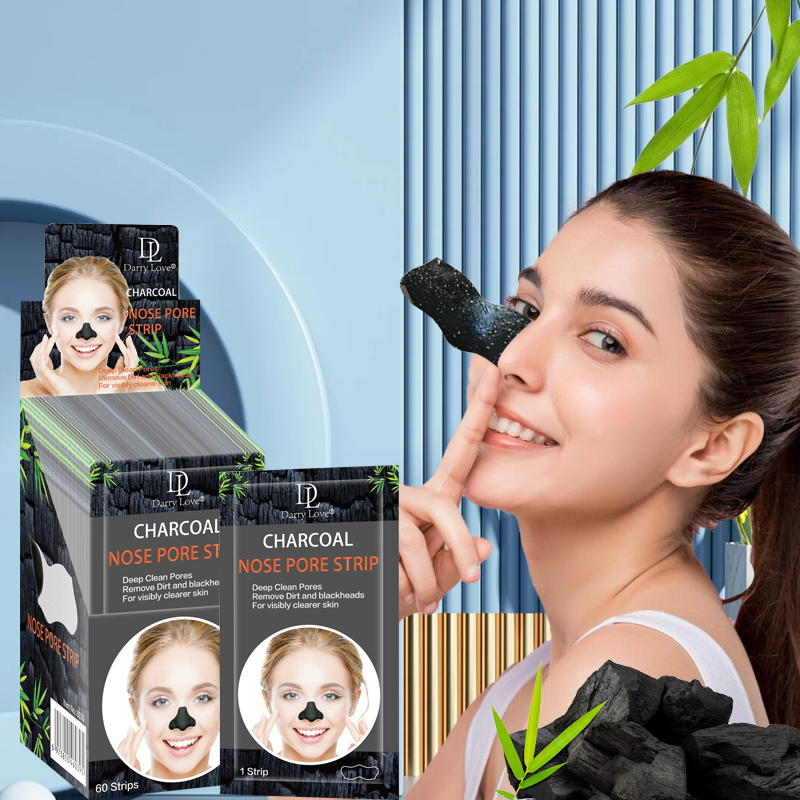 DARRY LOVE Bamboo Charcoal Blackhead and Acne Removal Nose Patch Deeply cleanses and smooths the nasal skin