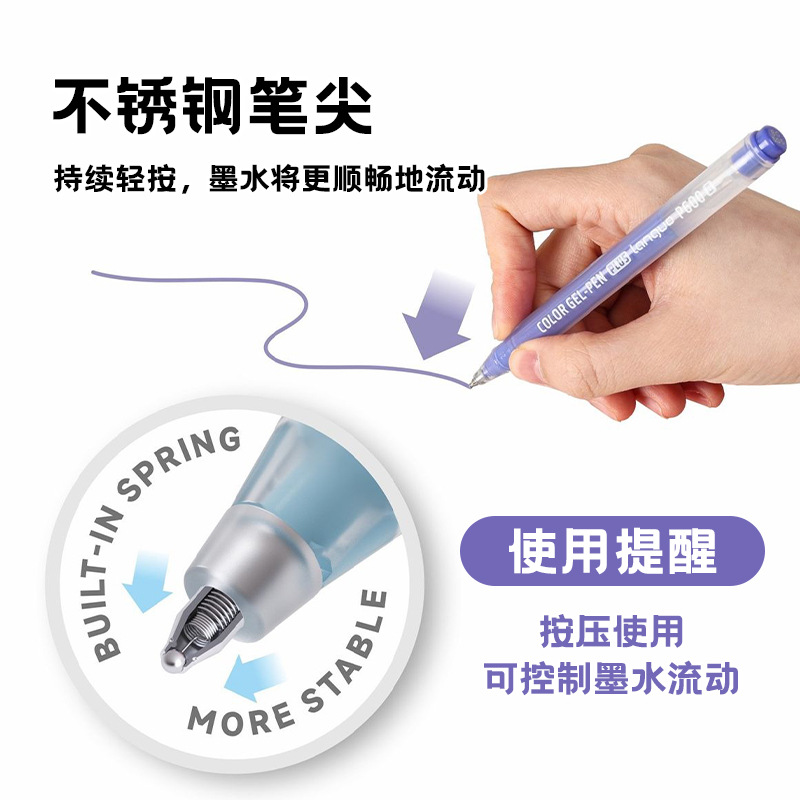 Blue Fruit 3D Acrylic graffiti Drawing Pen, 72-color large capacity gift box, stackable color planner pen, high appearance level marker pen Application Scenario
