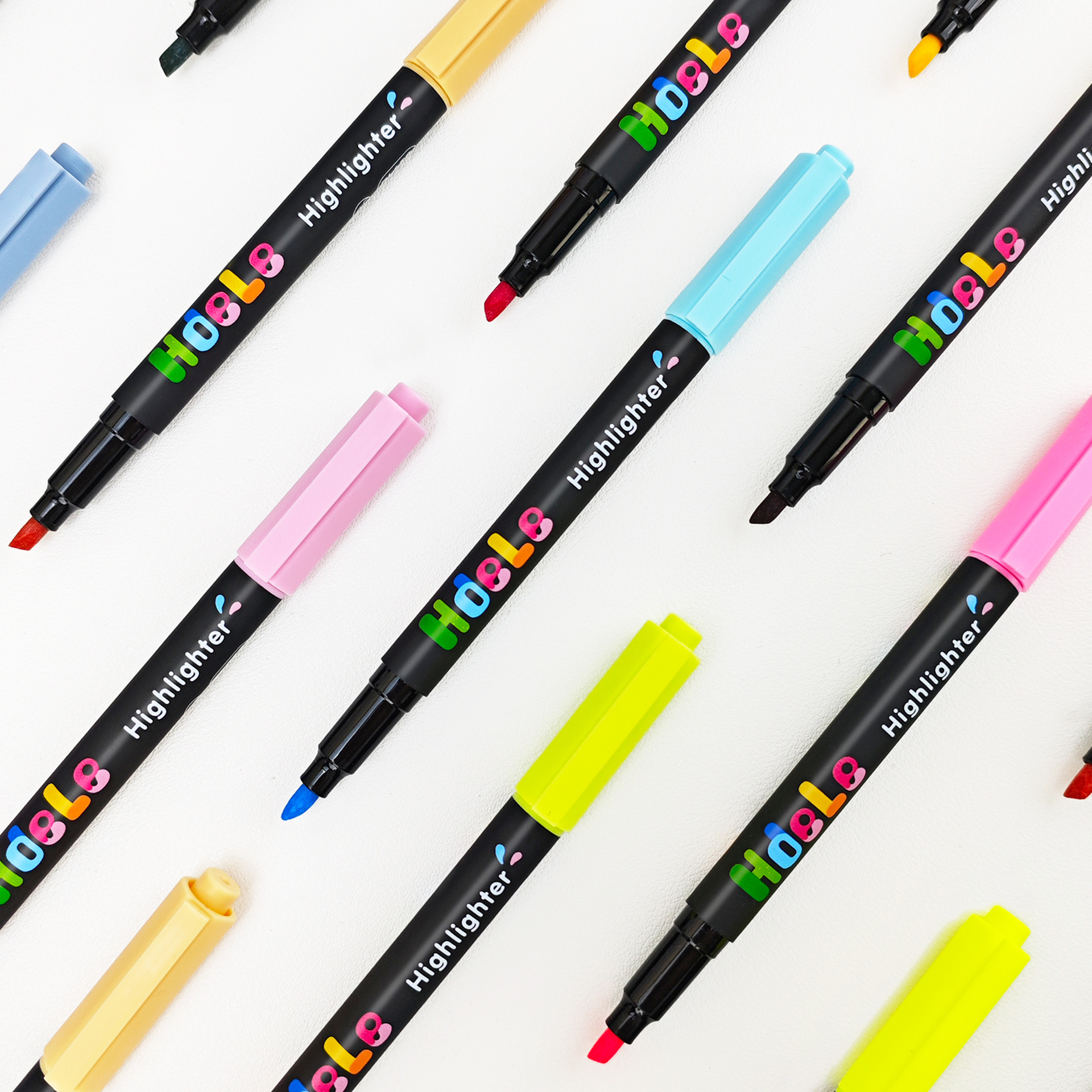 Guangna 650 soft color highlighters, high-gloss markers, eye-protecting planner notes, drawing marks, thick-tipped watercolor pens Item Picture