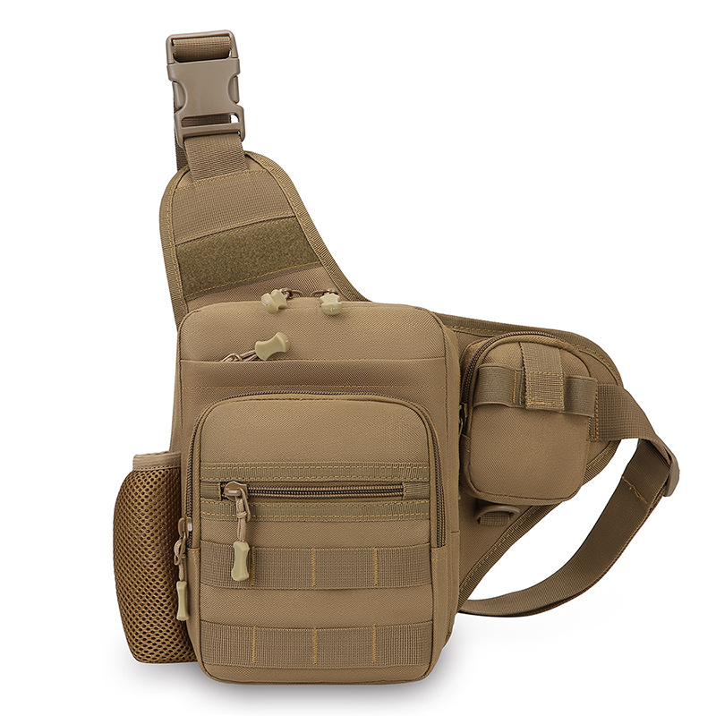 Lure bag: Multi-functional tactical sports hanging bag, large capacity, multiple pockets, durable, outdoor cycling, Lure climbing, portable hiking bag details Picture