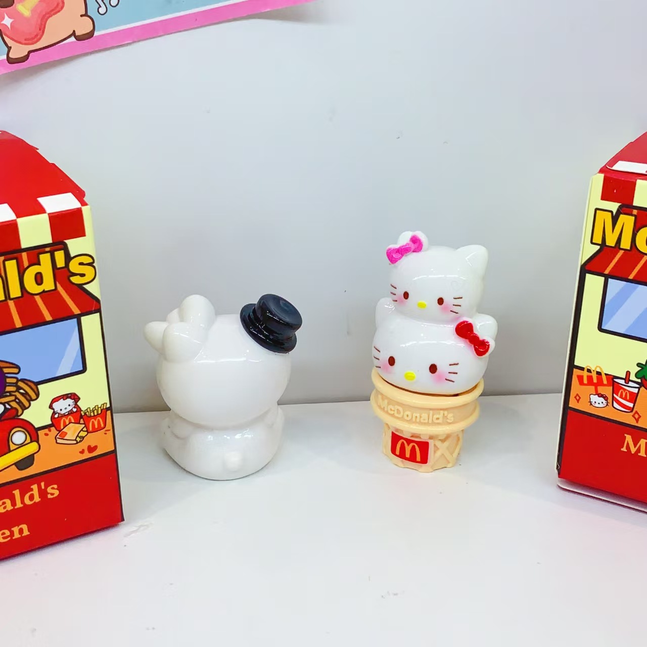 Оригинальные фигурки из серии слепых коробок от игрушек от mcdonald's kitty Specification image