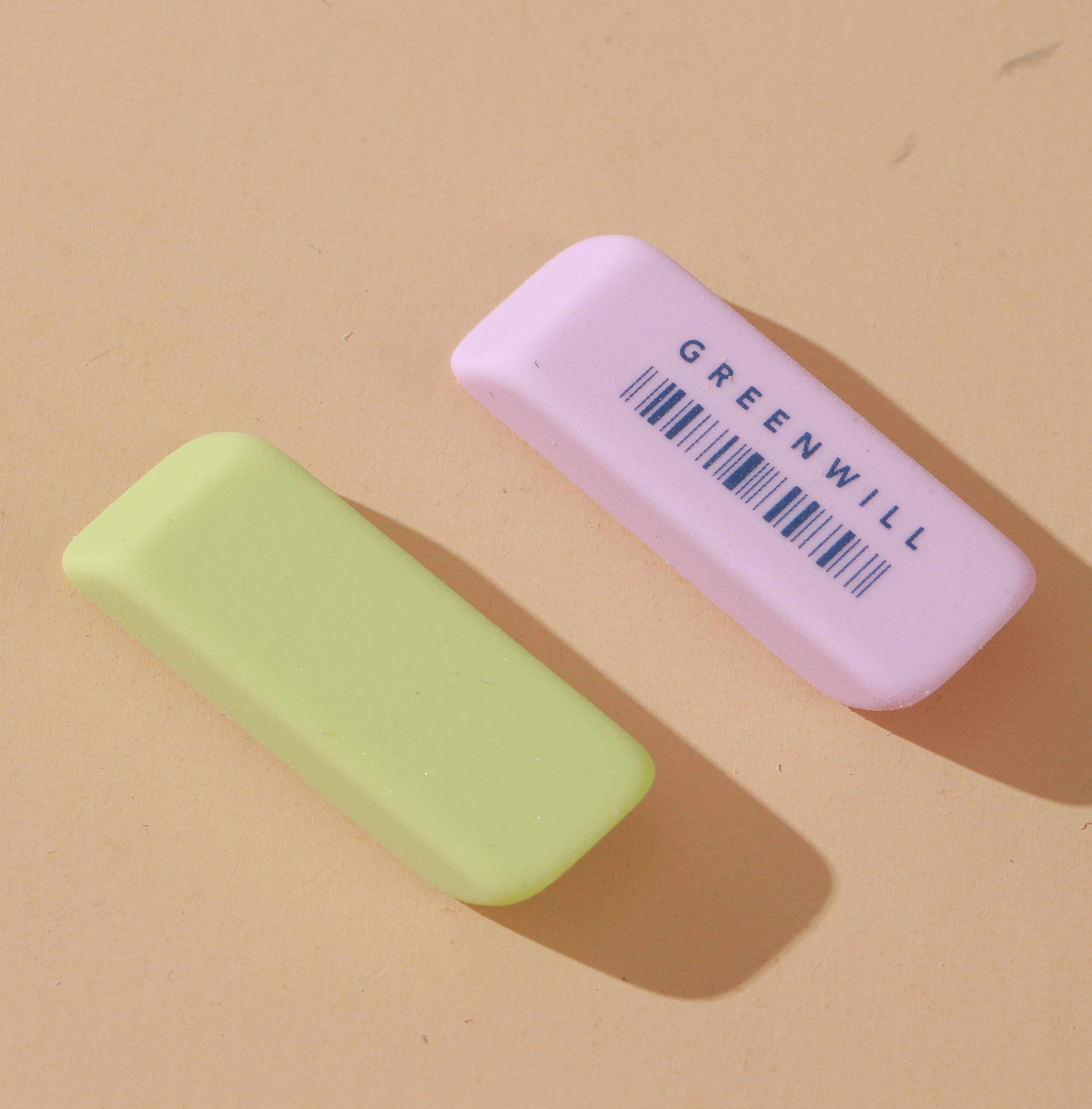 HR-09797 Colorful Small bevel Cut, compact and convenient to carry eraser