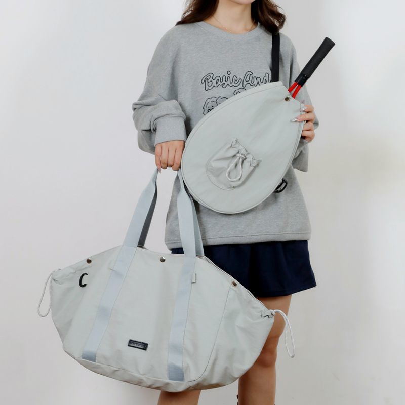 Bolsa de bádminton bolsa crossbody bolsa de un hombro bolsa de fitness deportiva para viajes cortos portátil portátil portátil de gran capacidad 2 en 1 bolsa combinada details Picture