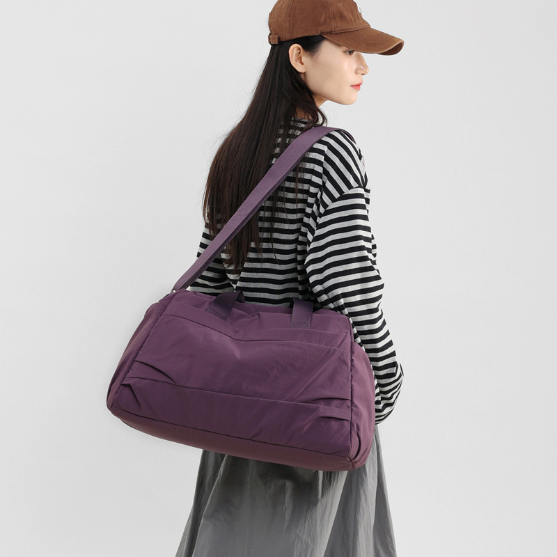 Casual sports dry and wet separated fitness bags for men and women, when going out for a trip, carry shoe compartments, carry yoga luggage and travel bags