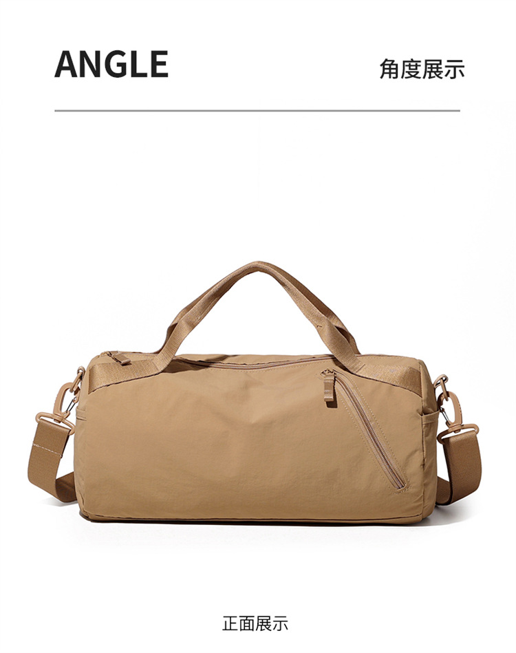Single-shoulder bag for women, simple solid-color pillow bag, small travel handbag, commuting phone for work, crossbody bag, fitness bag, yoga bag, storage bag detail image 6