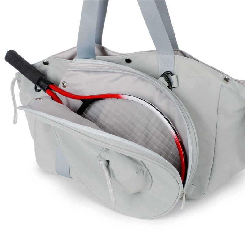 Bolsa de bádminton bolsa crossbody bolsa de un hombro bolsa de fitness deportiva para viajes cortos portátil portátil portátil de gran capacidad 2 en 1 bolsa combinada