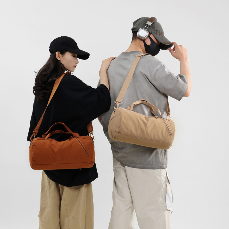 Single-shoulder bag for women, simple solid-color pillow bag, small travel handbag, commuting phone for work, crossbody bag, fitness bag, yoga bag, storage bag