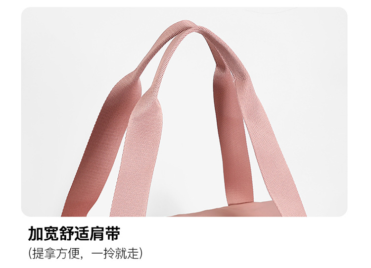 Large-capacity single-shoulder bag, travel bag, pull-up suitcase, storage bag, maternity bag, large-capacity single-shoulder crossbody bag, fitness bag detail image 4