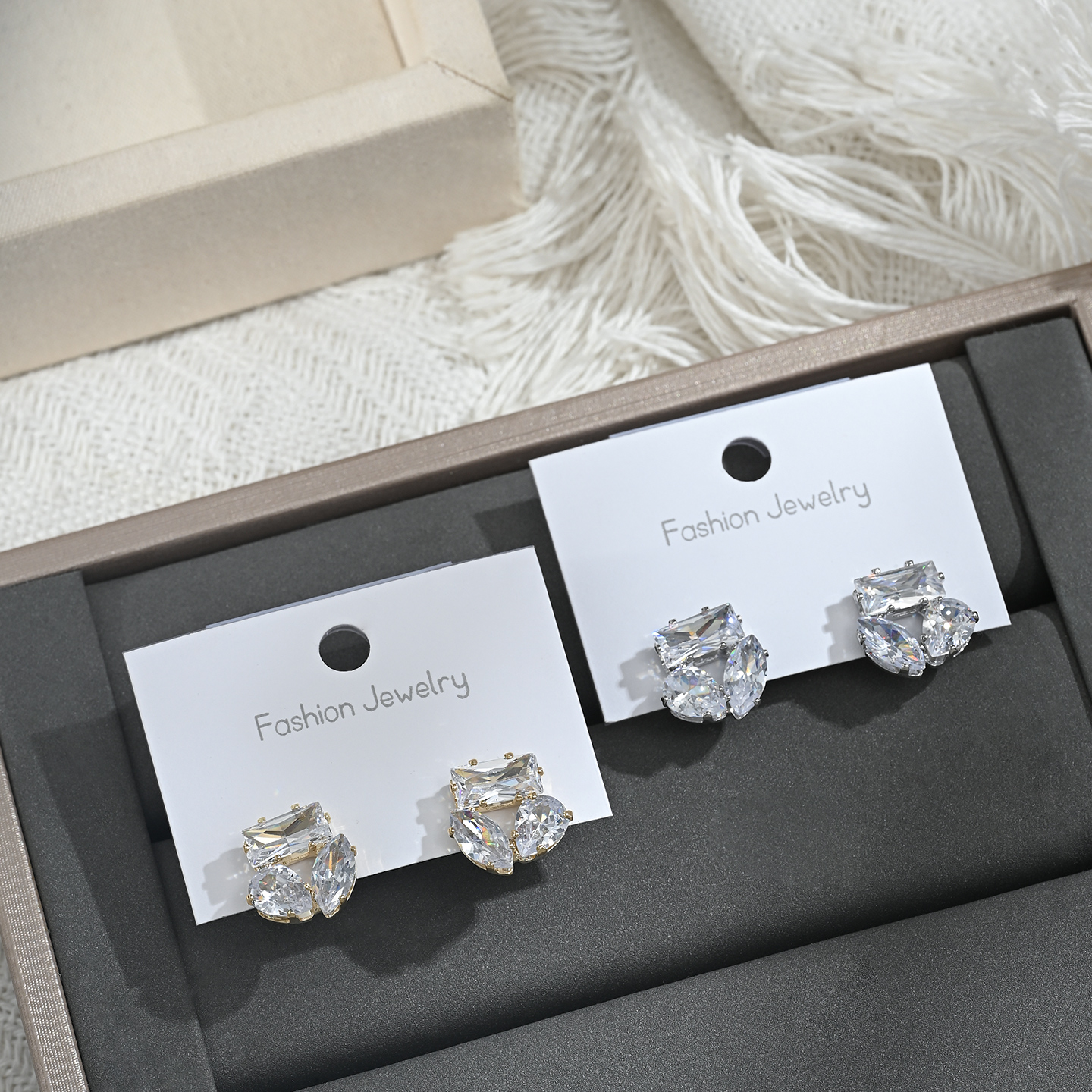 Premium personalidad nicho único lujo todos los días versátil aretes