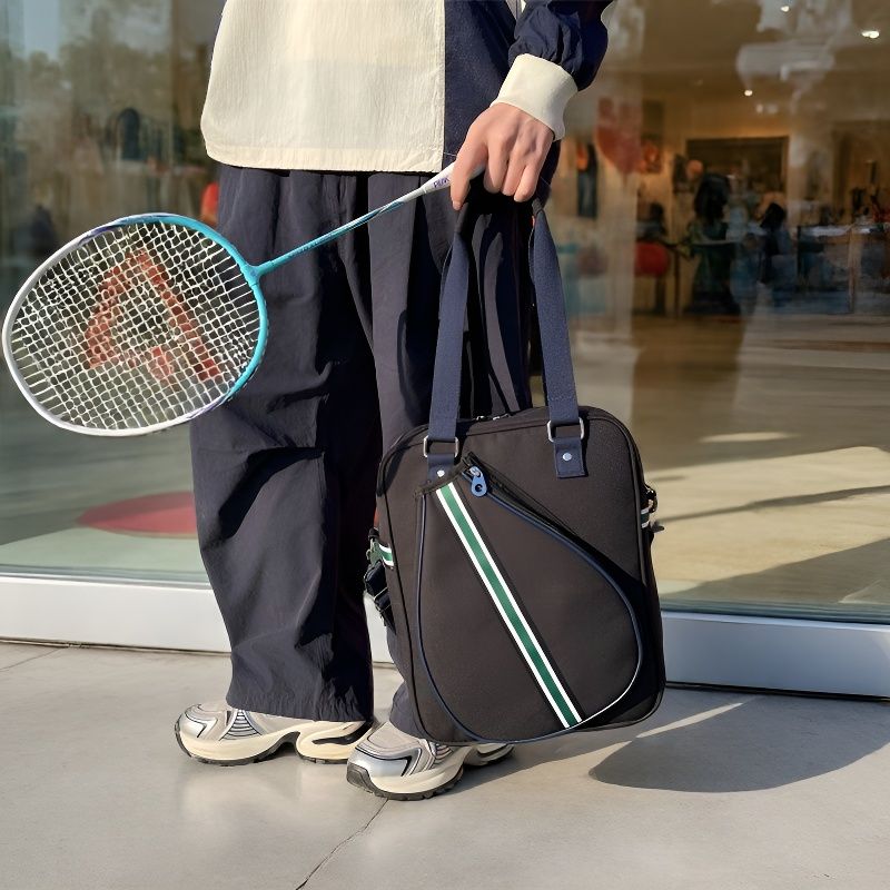 Badminton bag, large-capacity women's tennis sports bag, dry and wet separation, hand-held portable single-shoulder bag