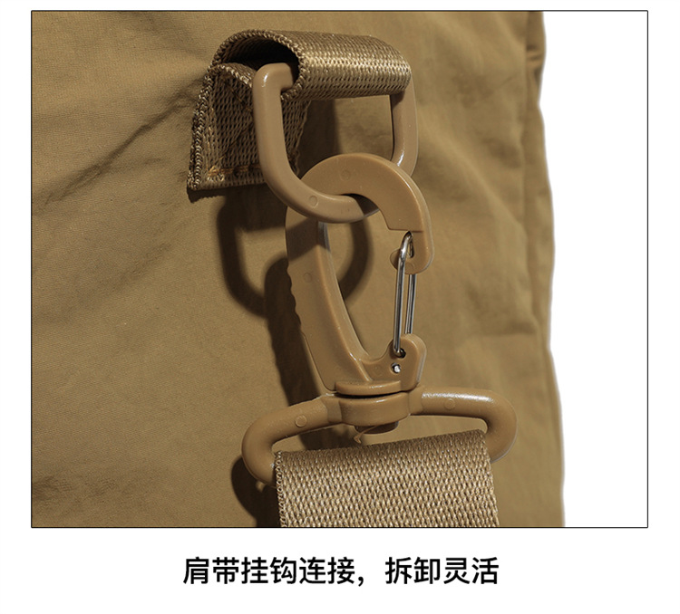 Sports and fitness bag, short-distance travel luggage bag for women, large-capacity lightweight fitness bag, yoga bag, storage bag detail image 15