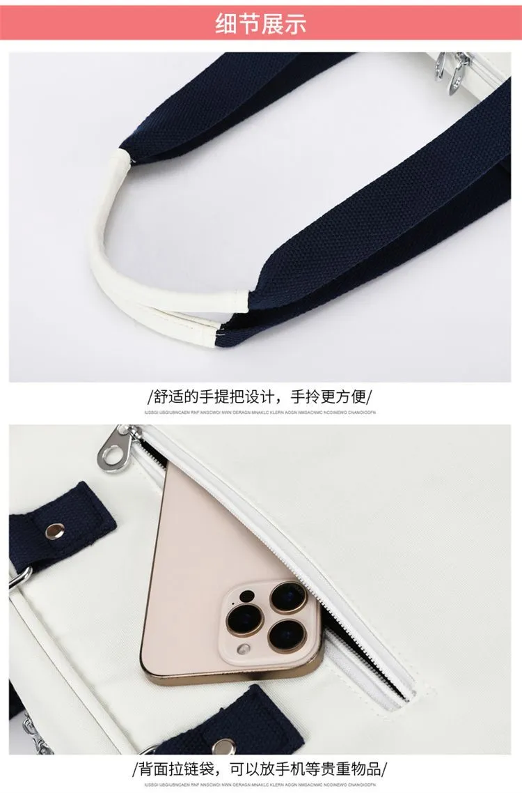 Badminton bag, large-capacity women's tennis sports bag, dry and wet separation, hand-held portable single-shoulder bag detail image 8