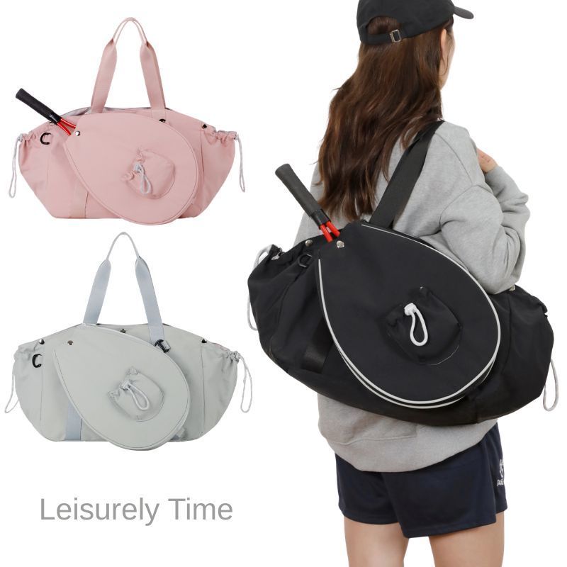 Bolsa de bádminton bolsa crossbody bolsa de un hombro bolsa de fitness deportiva para viajes cortos portátil portátil portátil de gran capacidad 2 en 1 bolsa combinada detail image 1