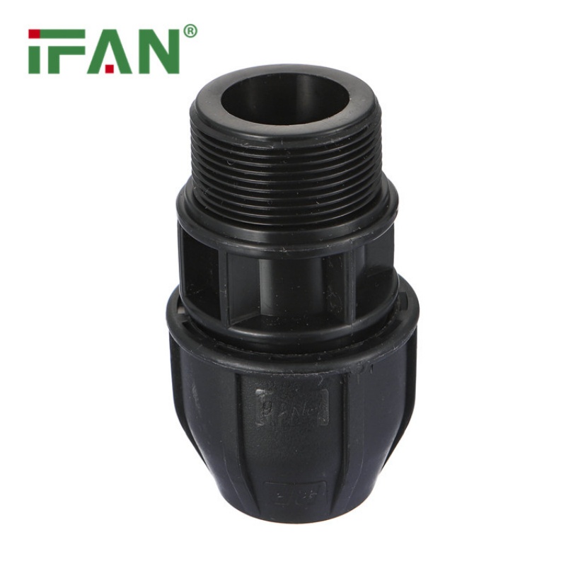 Black IFAN PP Quick-Connect Female Threaded Straight Connect Item Picture