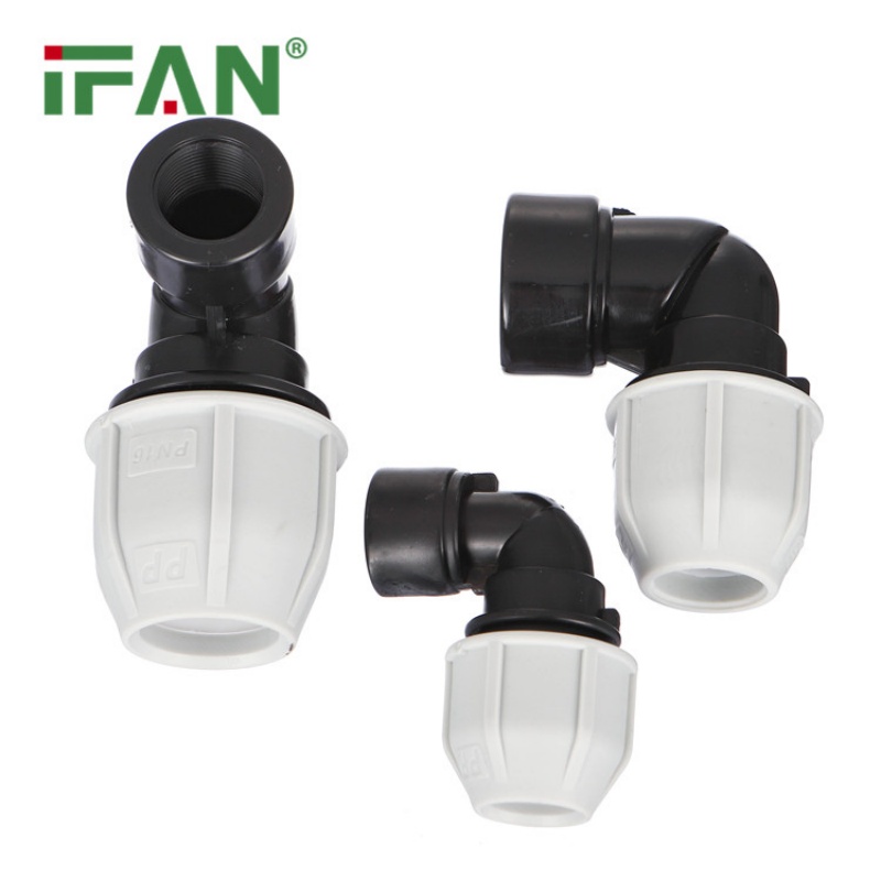 Automated IFAN PP Quick-Connect Female Threaded Elbow Application Scenario