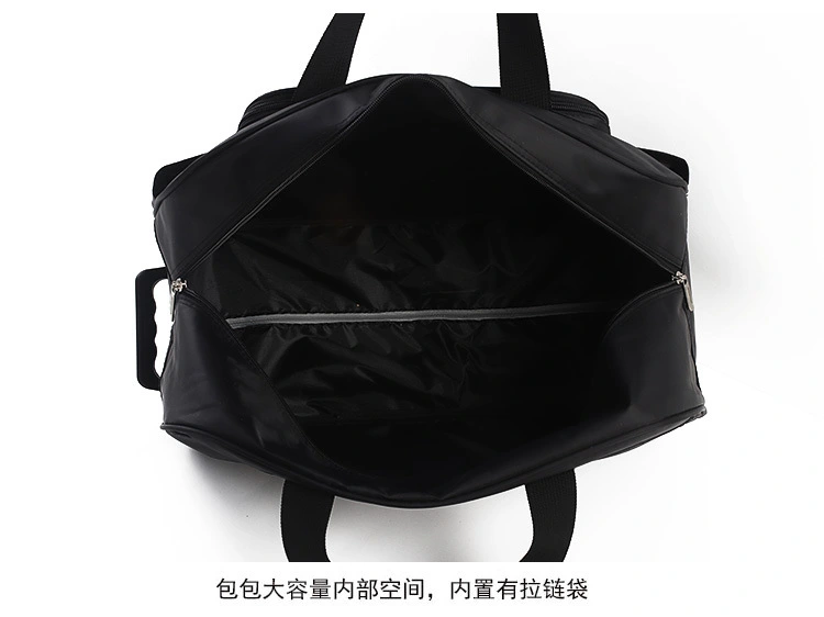 Trendy women's lightweight handle bag, short trip handbag, men's business trip, boarding foldable luggage bag detail image 6