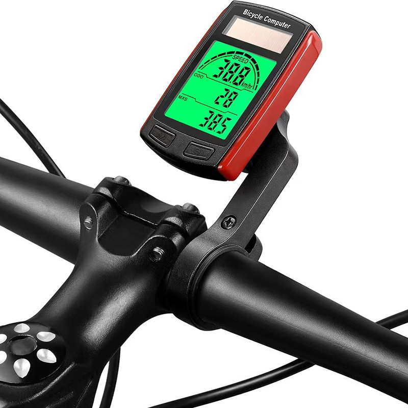 289 Wired speedometer, bicycle wireless speedometer, large screen in both Chinese and English, waterproof mountain bike speedometer, odometer, speed meter details Picture