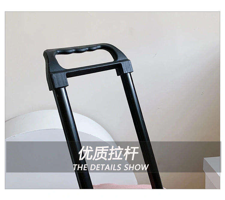 Large-capacity trolley travel bag, short-distance business trip waterproof foldable carry-on suitcase, trolley bag, lightweight carry-on luggage bag detail image 8